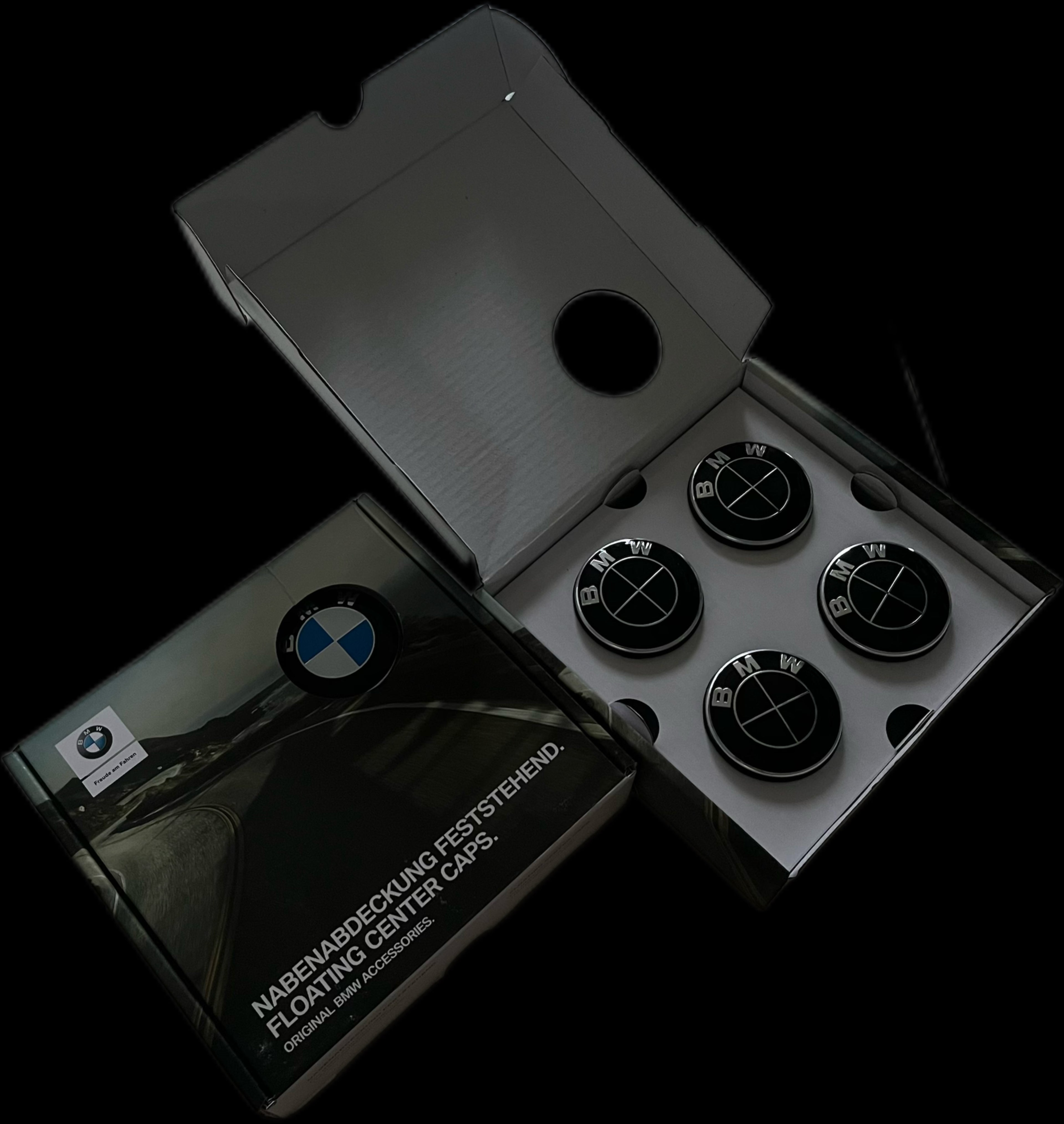 BMW FLOATING CENTER CAPS